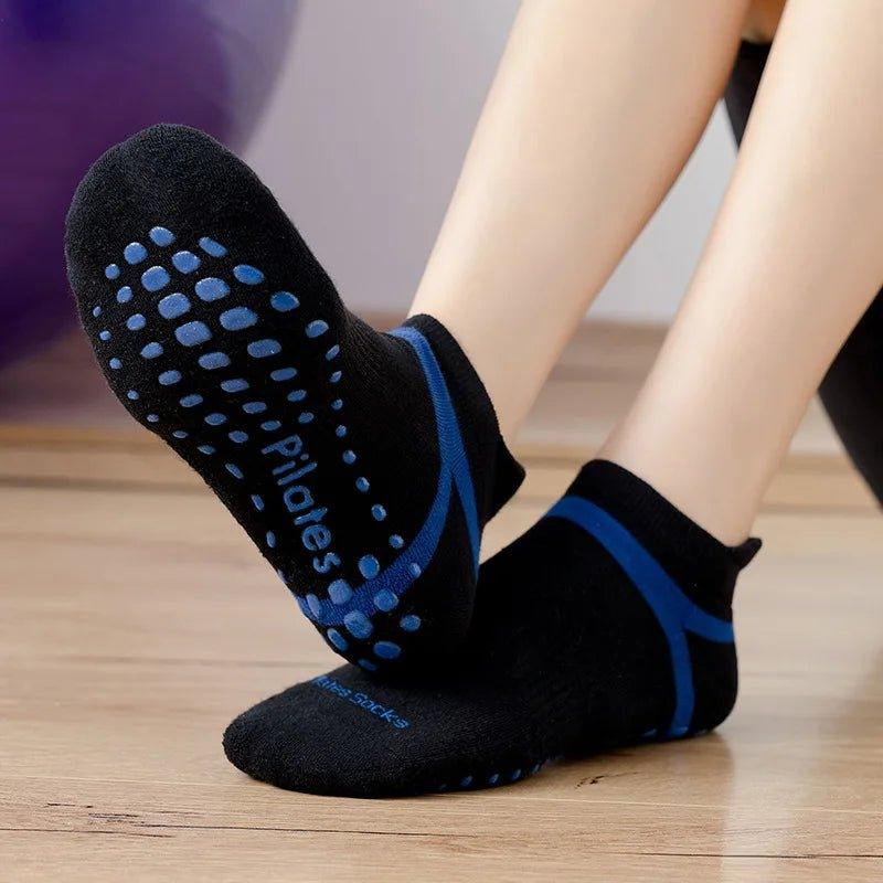 PilatesGrip™ - Chaussettes de Pilates antidérapantes - Osmose Pilates Shop