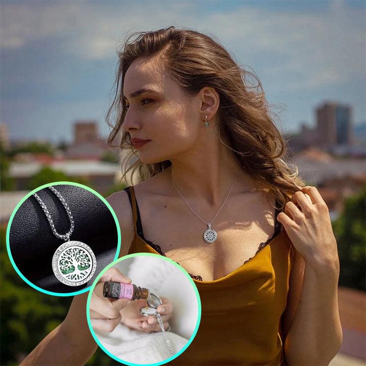 Collier arbre de vie - Avec diffuseur™ - Osmose Pilates ShopCollier arbre de vie - Avec diffuseur™Osmose Pilates ShopOsmose Pilates Shop