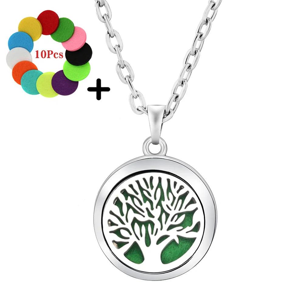 Collier arbre de vie - Avec diffuseur™ - Osmose Pilates ShopCollier arbre de vie - Avec diffuseur™Osmose Pilates ShopOsmose Pilates Shop
