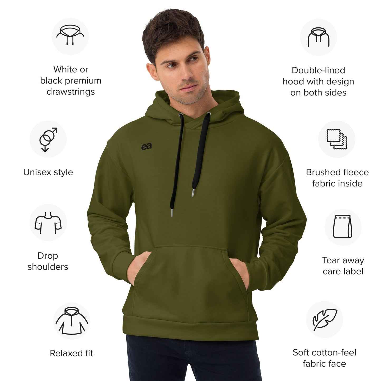 Earthy Sage Sweat à Capuche Unisexe - Osmose Pilates ShopEarthy Sage Sweat à Capuche UnisexeOsmose Pilates ShopOsmose Pilates Shop