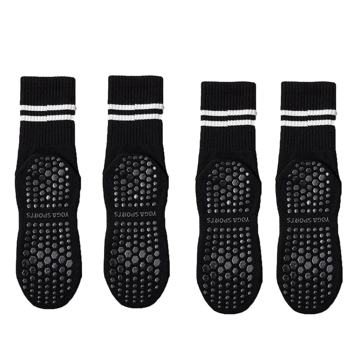 Lot de 4 paires de chaussettes antidérapantes - Osmose Pilates ShopLot de 4 paires de chaussettes antidérapantesOsmose Pilates ShopOsmose Pilates Shop