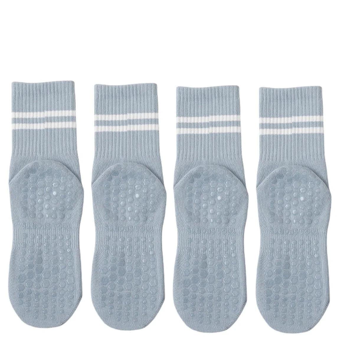 Lot de 4 paires de chaussettes antidérapantes - Osmose Pilates ShopLot de 4 paires de chaussettes antidérapantesOsmose Pilates ShopOsmose Pilates Shop