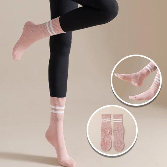 Lot de 4 paires de chaussettes antidérapantes - Osmose Pilates ShopLot de 4 paires de chaussettes antidérapantesOsmose Pilates ShopOsmose Pilates Shop
