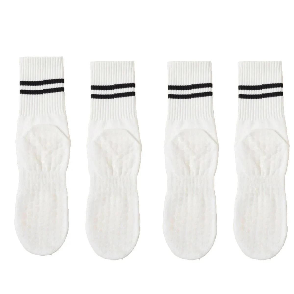 Lot de 4 paires de chaussettes antidérapantes - Osmose Pilates ShopLot de 4 paires de chaussettes antidérapantesOsmose Pilates ShopOsmose Pilates Shop