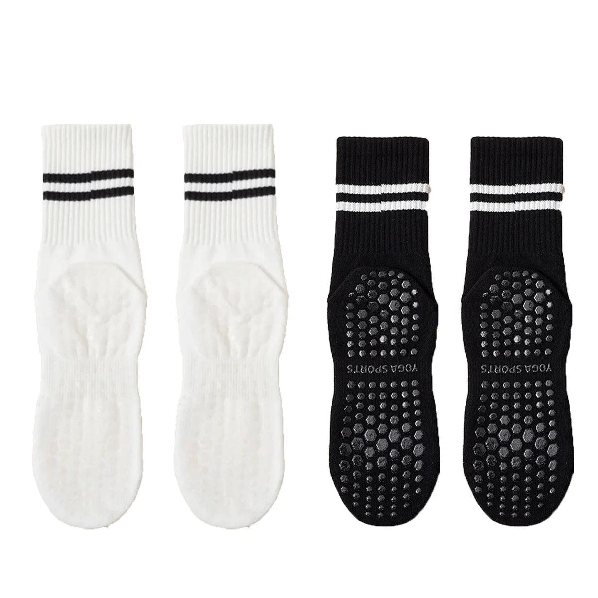 Lot de 4 paires de chaussettes antidérapantes - Osmose Pilates ShopLot de 4 paires de chaussettes antidérapantesOsmose Pilates ShopOsmose Pilates Shop