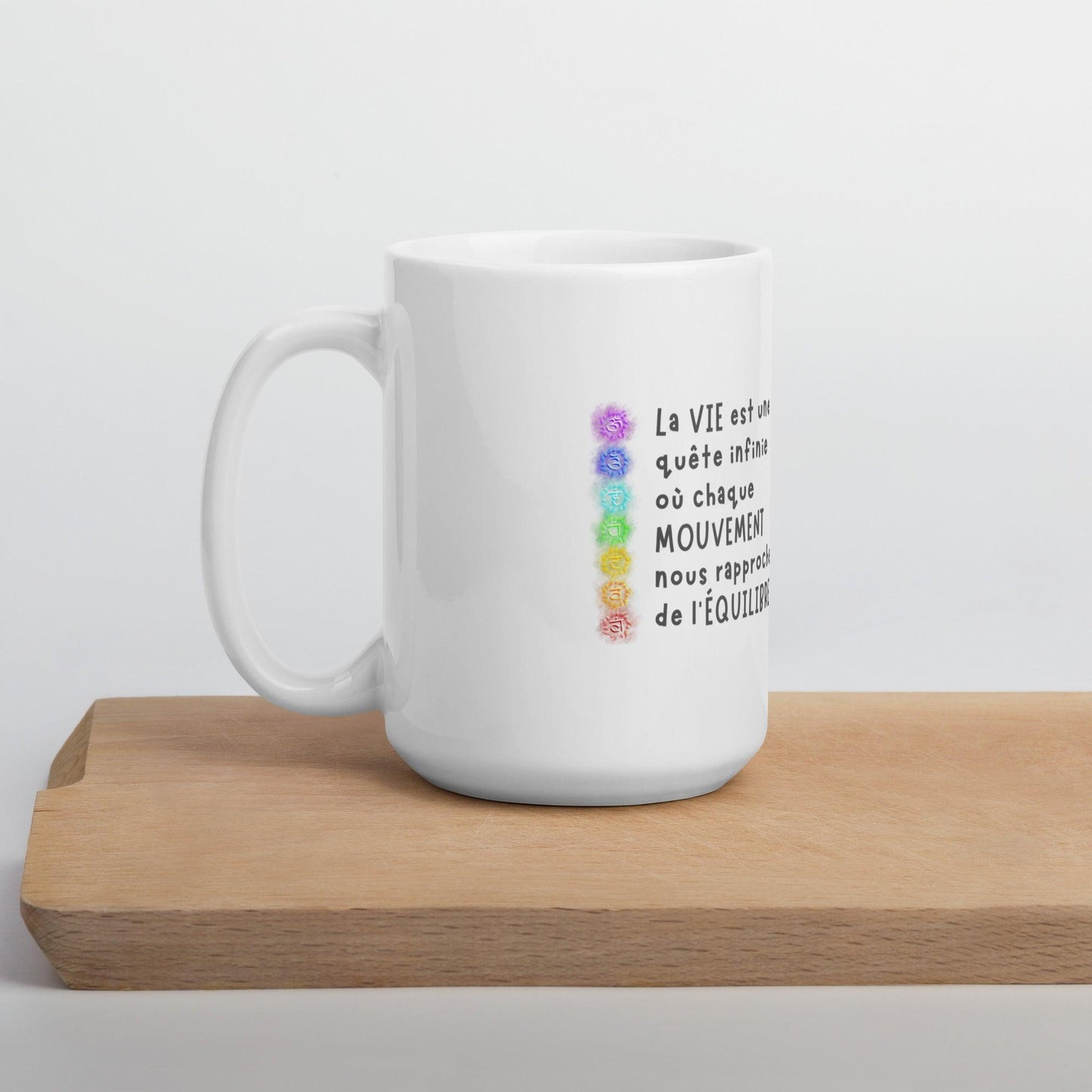 Mug Équilibre™ : Tasse Personnalisée avec les 7 Chakras et Citation Inspirante - Osmose Pilates ShopMug Équilibre™ : Tasse Personnalisée avec les 7 Chakras et Citation InspiranteOsmose Pilates ShopOsmose Pilates Shop