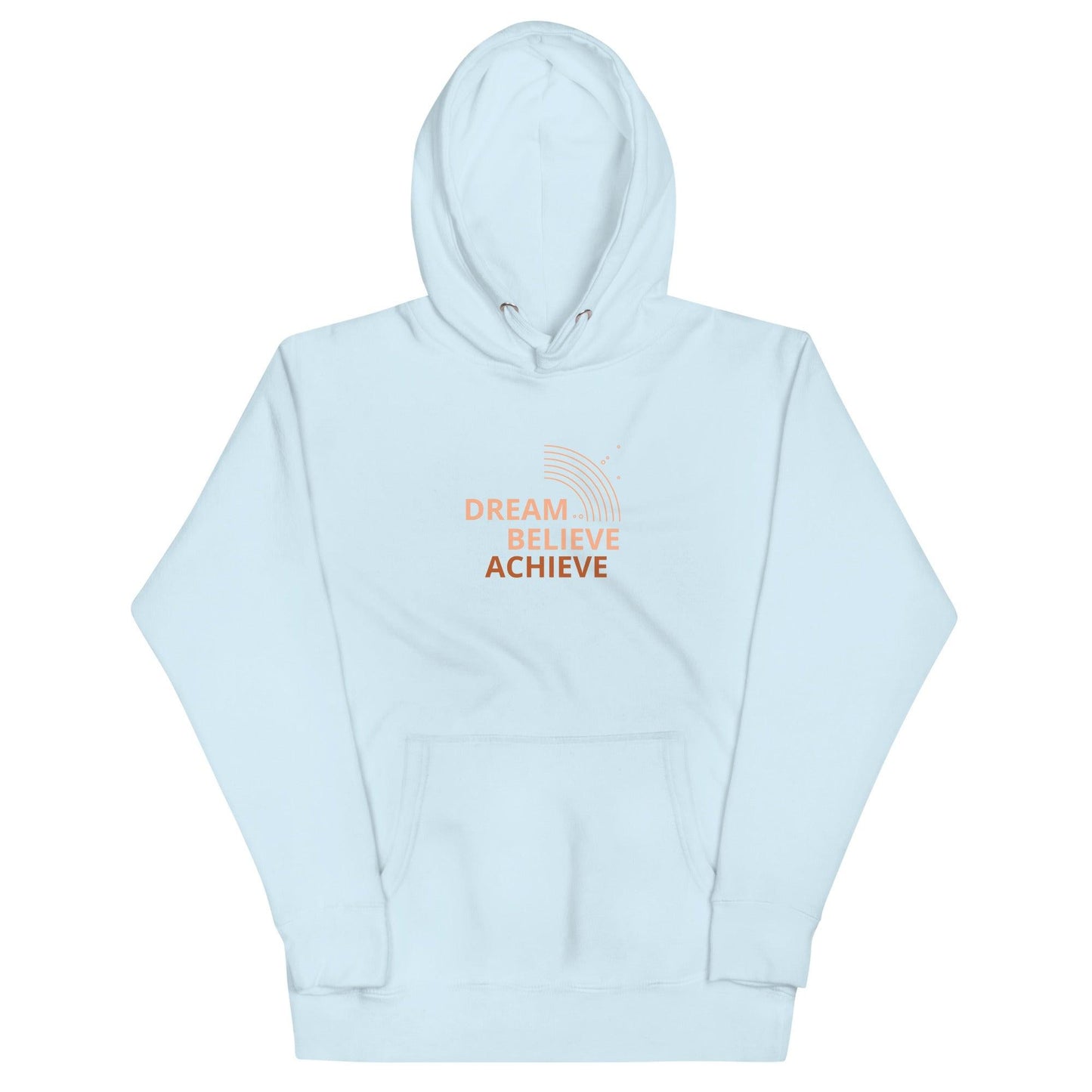 Sweat à Capuche Unisexe - Dream Believe Achieve - Osmose Pilates ShopSweat à Capuche Unisexe - Dream Believe AchieveOsmose Pilates ShopOsmose Pilates Shop