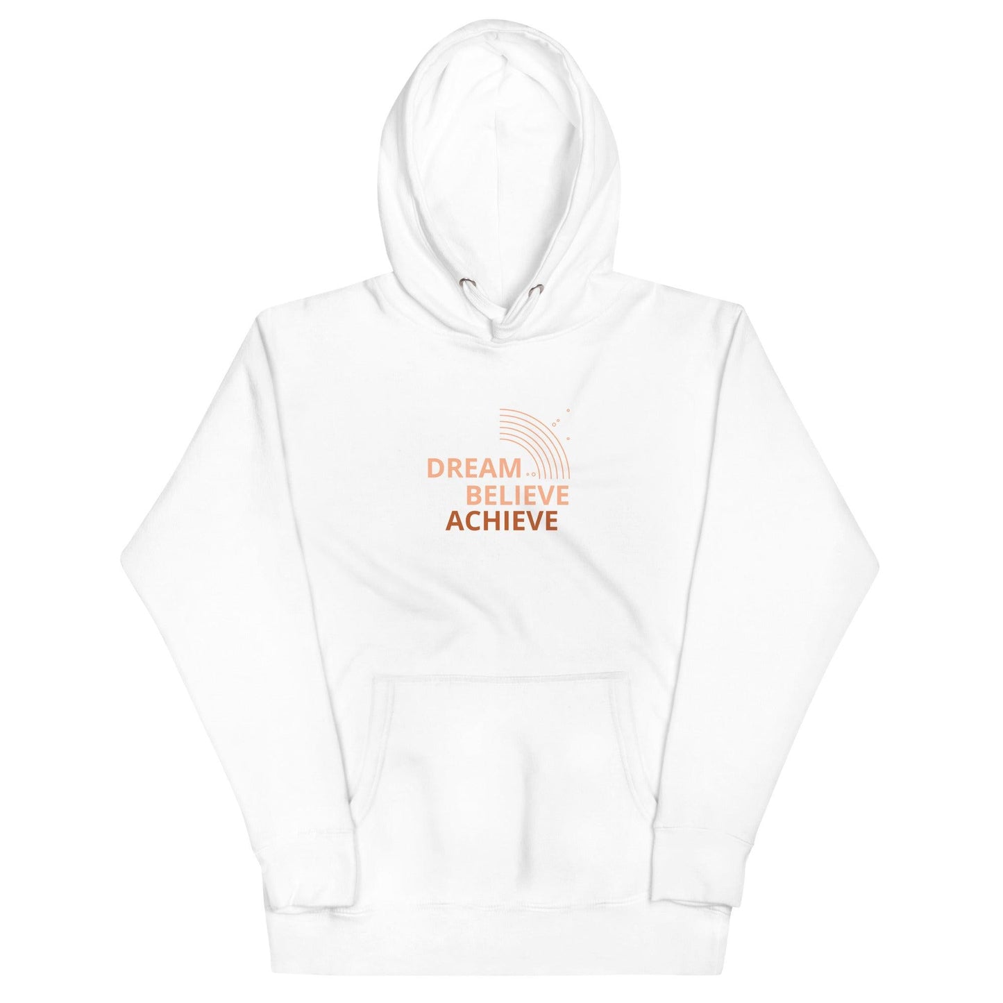 Sweat à Capuche Unisexe - Dream Believe Achieve - Osmose Pilates ShopSweat à Capuche Unisexe - Dream Believe AchieveOsmose Pilates ShopOsmose Pilates Shop