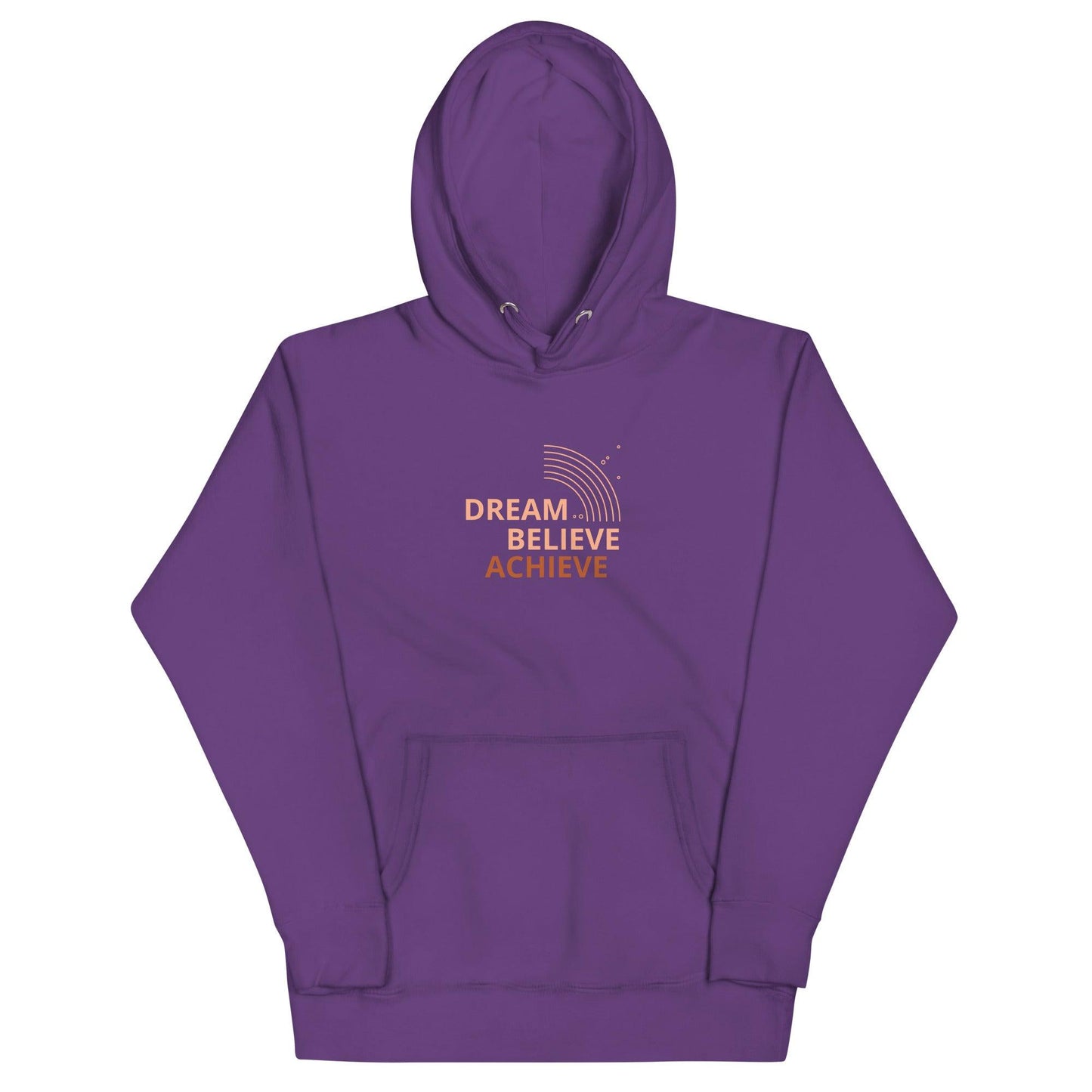 Sweat à Capuche Unisexe - Dream Believe Achieve - Osmose Pilates ShopSweat à Capuche Unisexe - Dream Believe AchieveOsmose Pilates ShopOsmose Pilates Shop