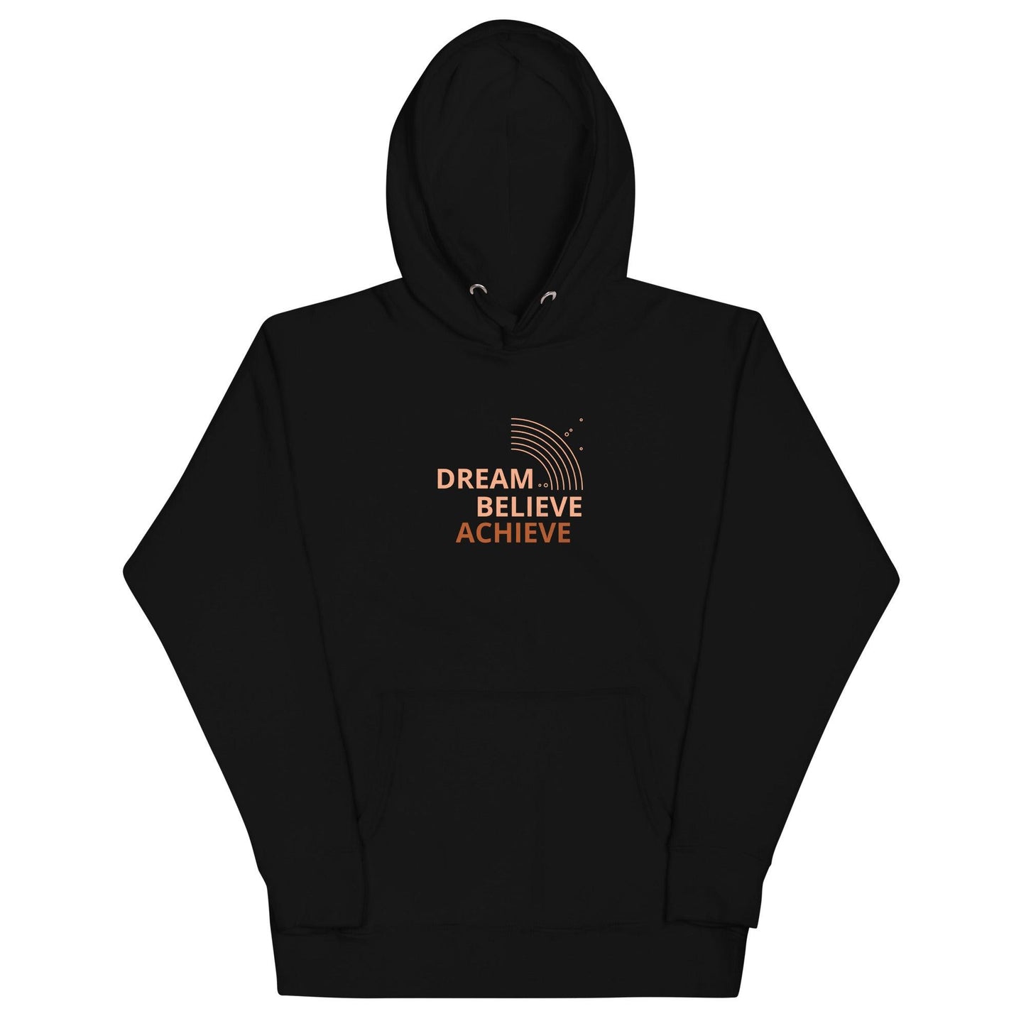Sweat à Capuche Unisexe - Dream Believe Achieve - Osmose Pilates ShopSweat à Capuche Unisexe - Dream Believe AchieveOsmose Pilates ShopOsmose Pilates Shop