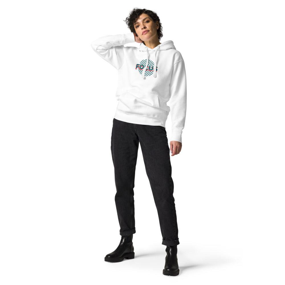 Sweat à Capuche Unisexe - Focus - Osmose Pilates ShopSweat à Capuche Unisexe - FocusOsmose Pilates ShopOsmose Pilates Shop