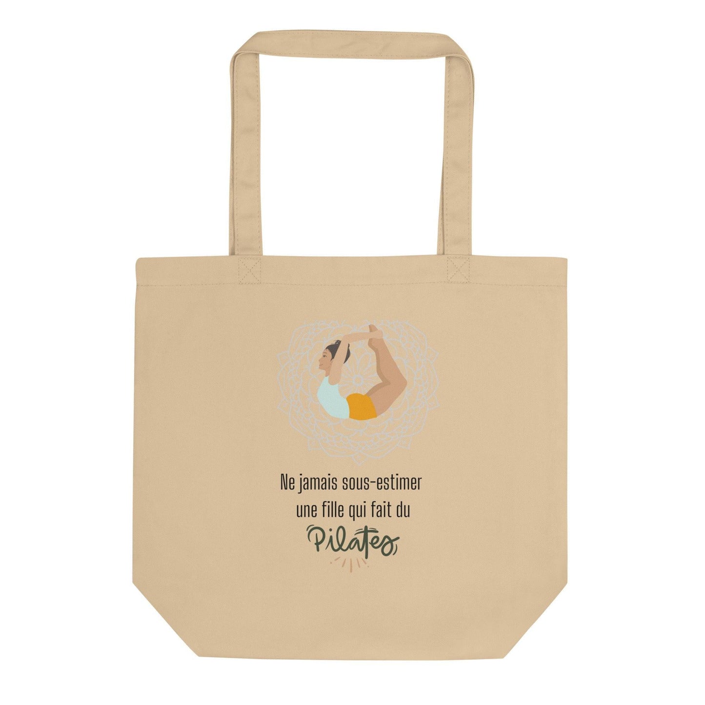 PilatesTote™ - Sac Fourre-Tout en coton Bio pour les Passionnées de Pilates - Osmose Pilates Shop