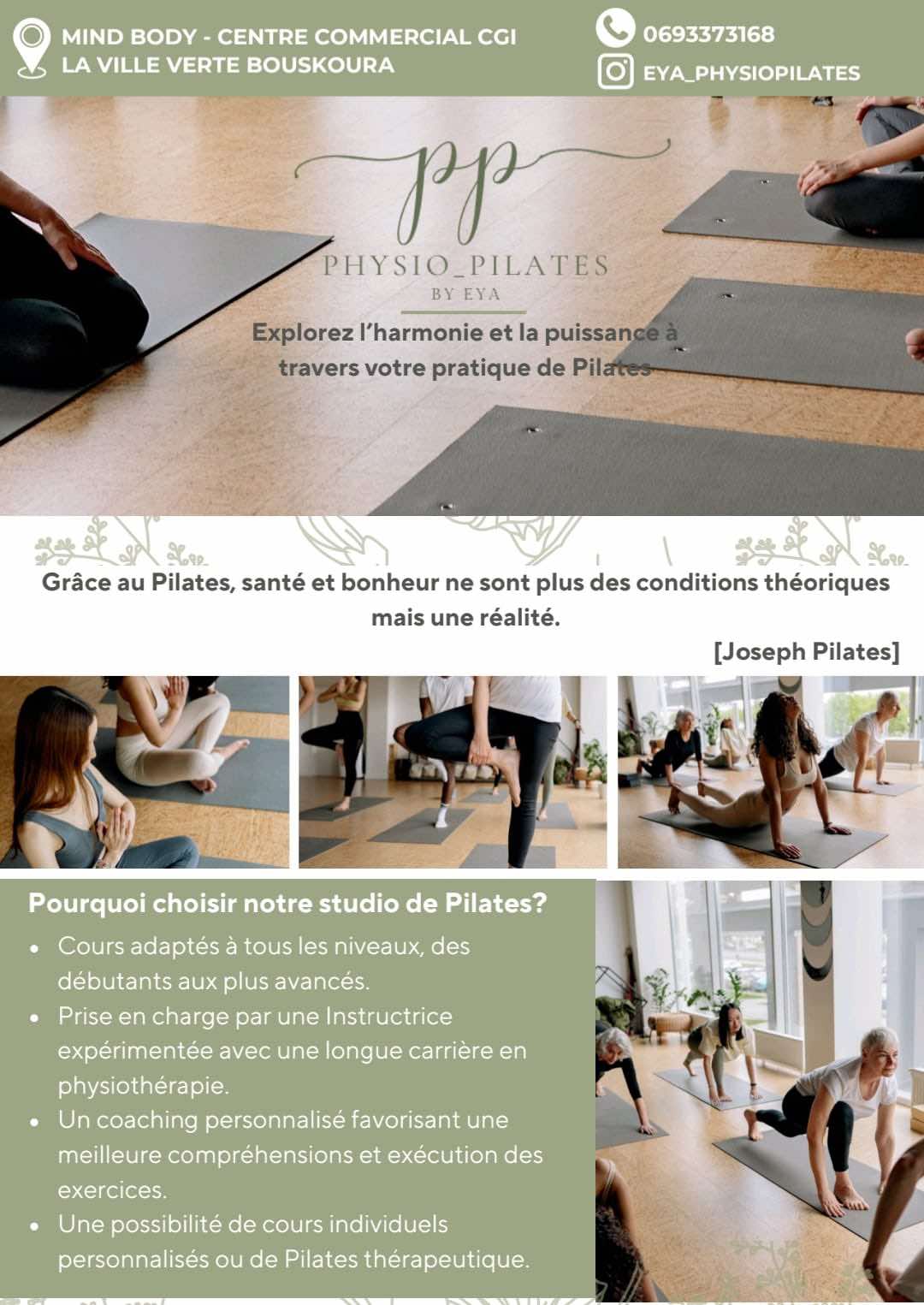 Cours de Pilates