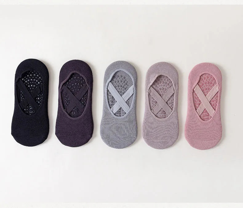 AirGrip™ - Chaussettes Antidérapantes Pilates & Yoga