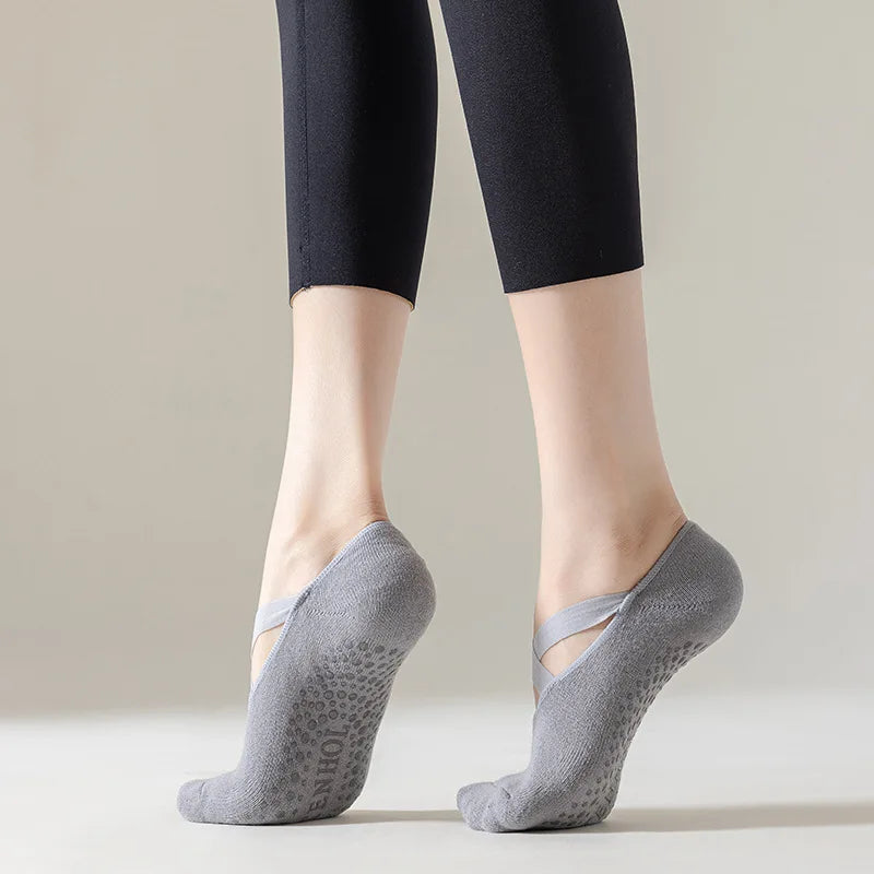 AirGrip™ - Chaussettes Antidérapantes Pilates & Yoga