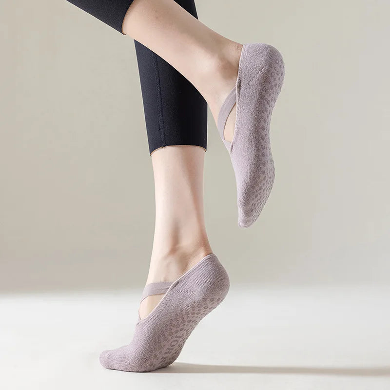 AirGrip™ - Chaussettes Antidérapantes Pilates & Yoga