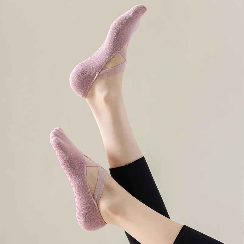 AirGrip™ - Chaussettes Antidérapantes Pilates & Yoga