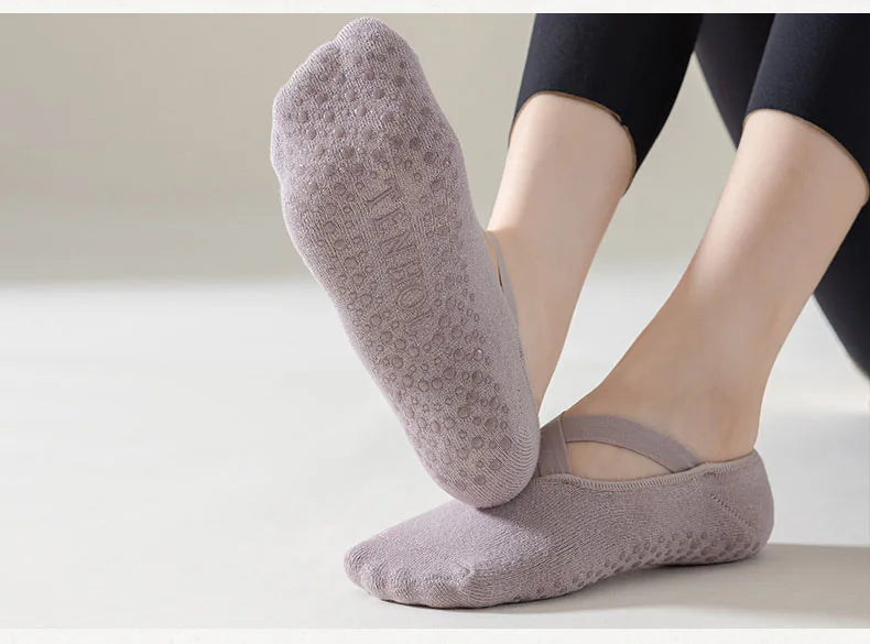 AirGrip™ - Chaussettes Antidérapantes Pilates & Yoga