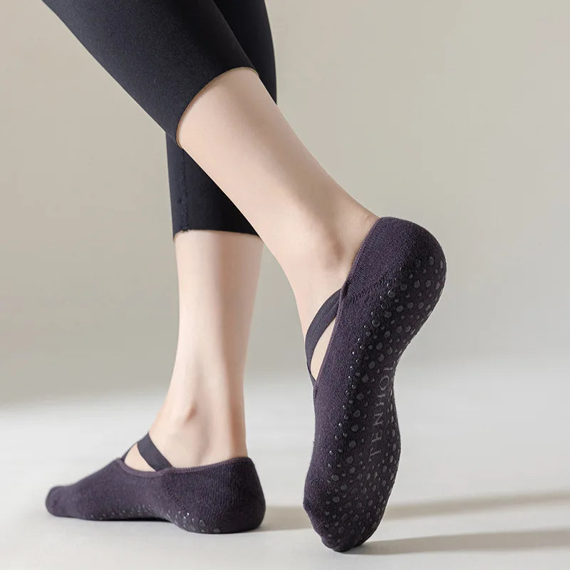 AirGrip™ - Chaussettes Antidérapantes Pilates & Yoga