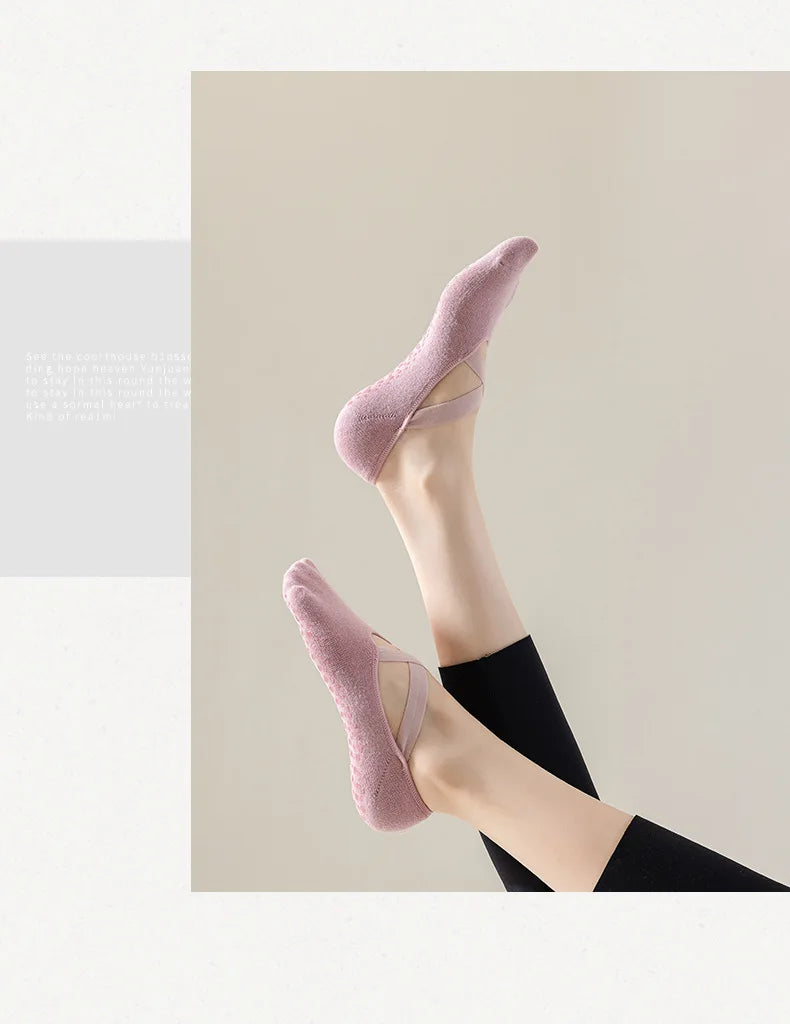 AirGrip™ - Chaussettes Antidérapantes Pilates & Yoga