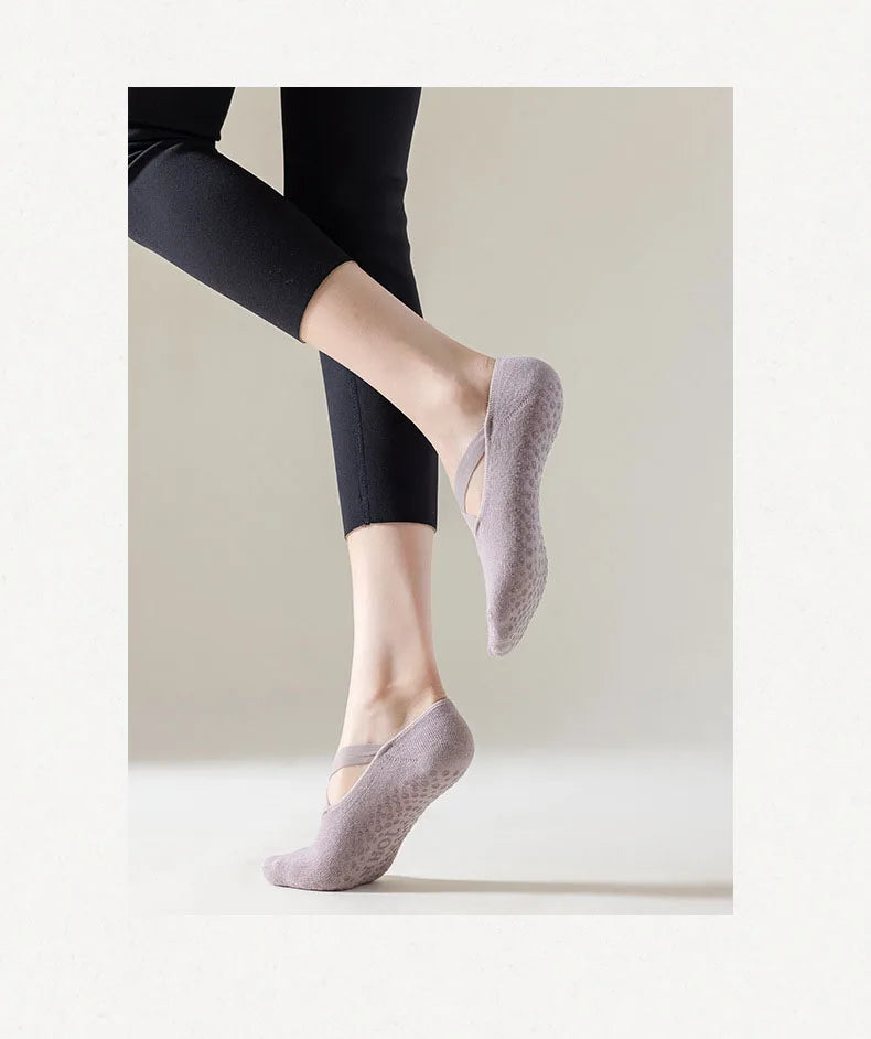 AirGrip™ - Chaussettes Antidérapantes Pilates & Yoga