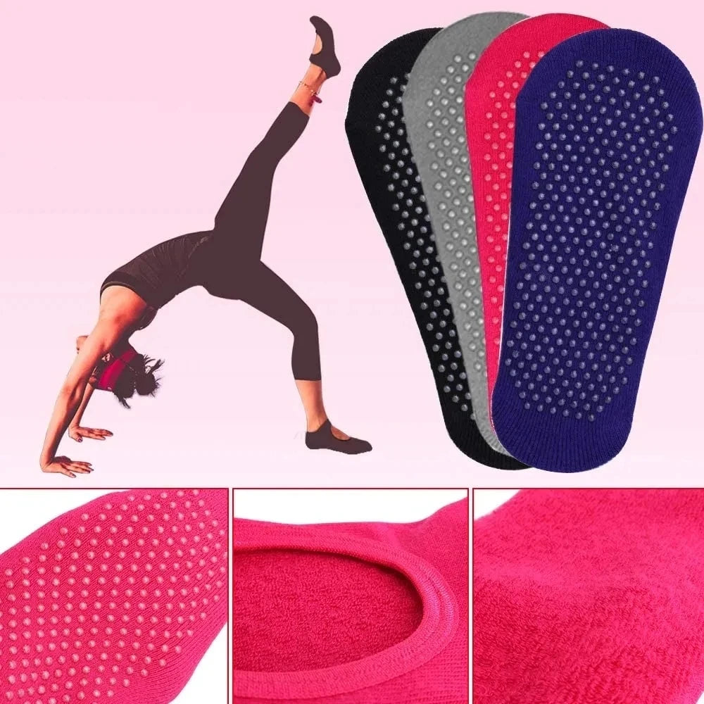 Chaussettes Antidérapantes  - Confort et Adhérence pour Pilates et Yoga