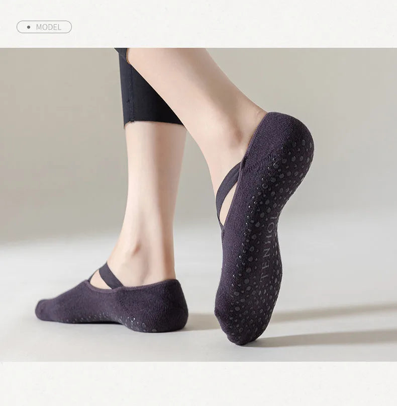AirGrip™ - Chaussettes Antidérapantes Pilates & Yoga