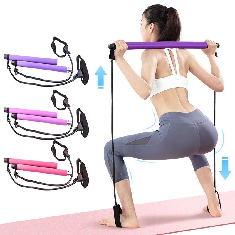 FlexiBar™ - Barre de Pilates avec Bandes de Résistance - Osmose Pilates ShopFlexiBar™ - Barre de Pilates avec Bandes de RésistanceFitness®Osmose Pilates ShopOsmose Pilates Shop