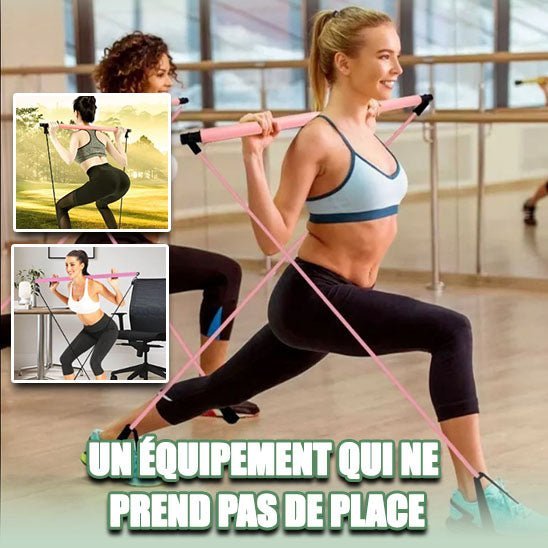 FlexiBar™ - Barre de Pilates avec Bandes de Résistance - Osmose Pilates ShopFlexiBar™ - Barre de Pilates avec Bandes de RésistanceFitness®Osmose Pilates ShopOsmose Pilates Shop