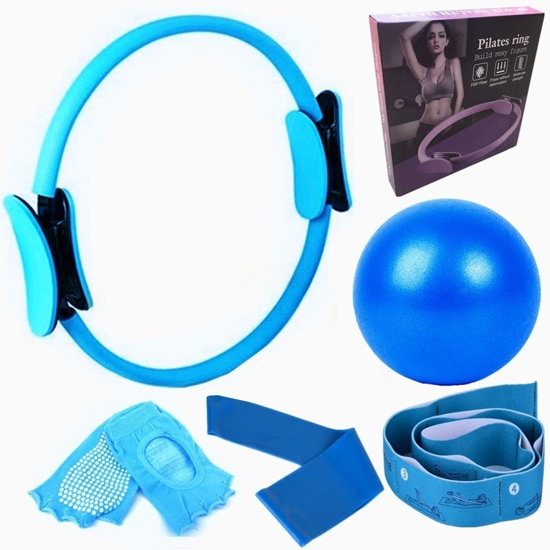Set Pilates 5 en 1 – Anneau, Ballon &  Accessoires