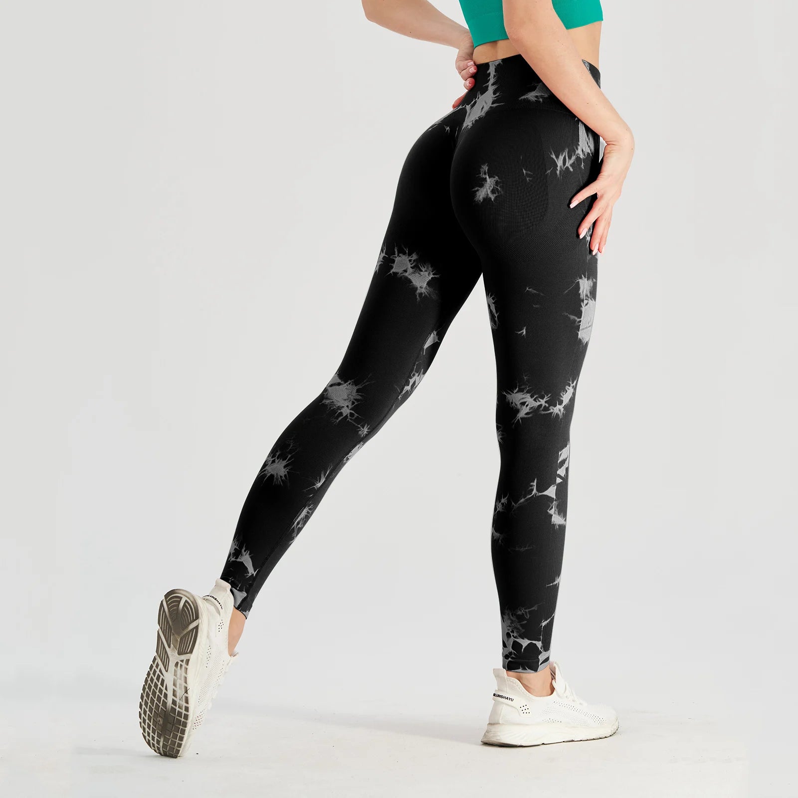 legging-sport-femme-noir et g