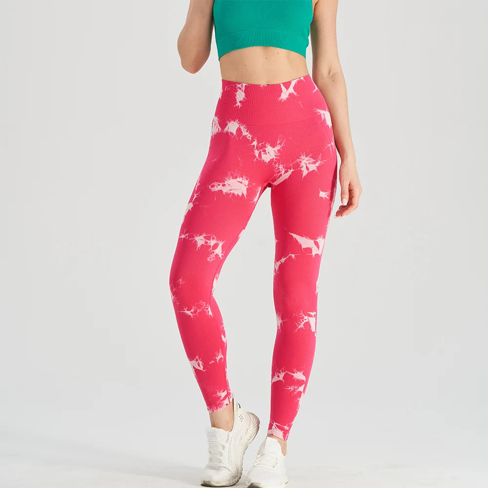 legging-sport-femme-rose