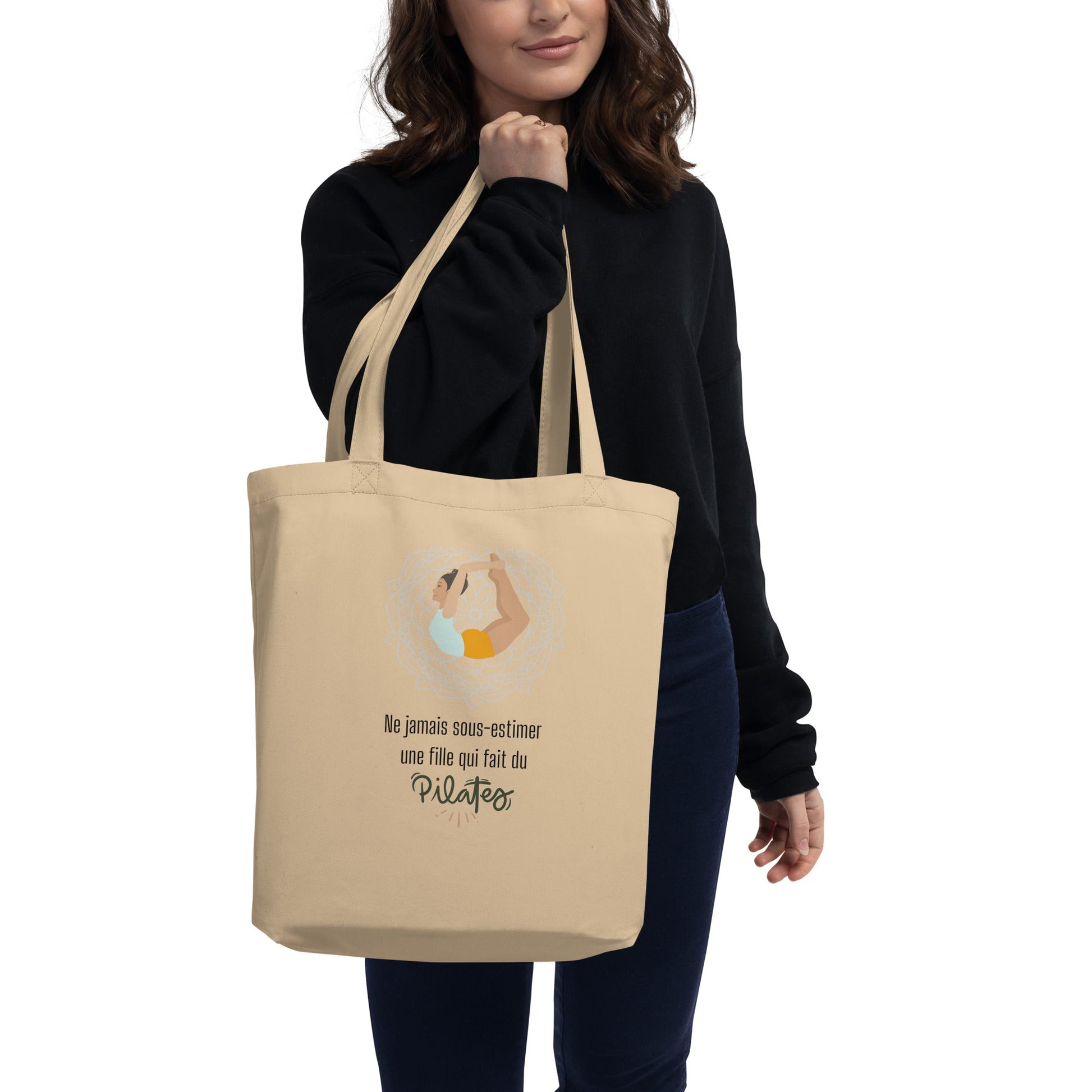 PilatesTote™ - Sac Fourre-Tout Bio pour les Passionnées de Pilates - Osmose Pilates Shop